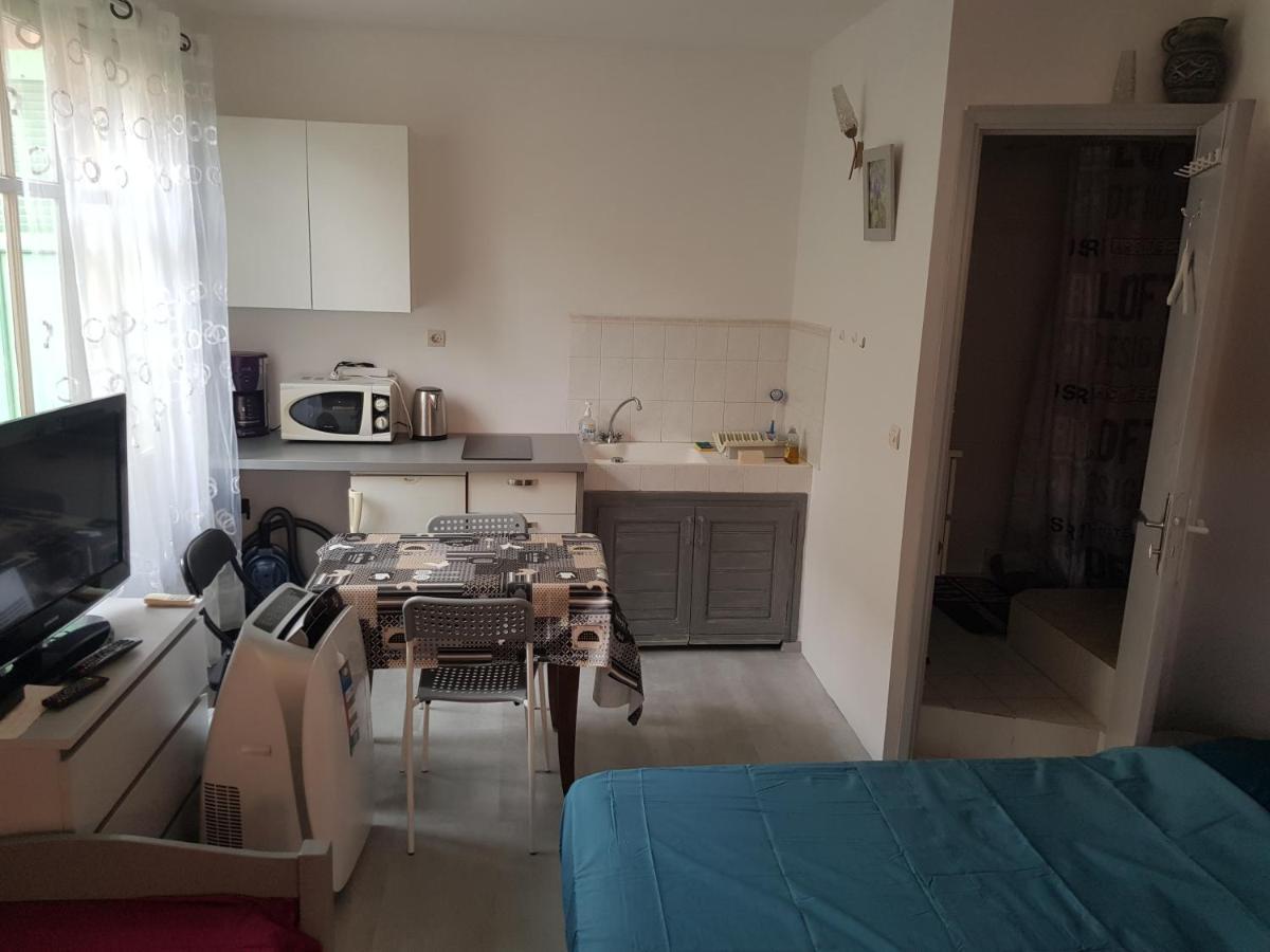 Studio Pour 3 Personnes Au Calme Dans Villa 尼斯 外观 照片